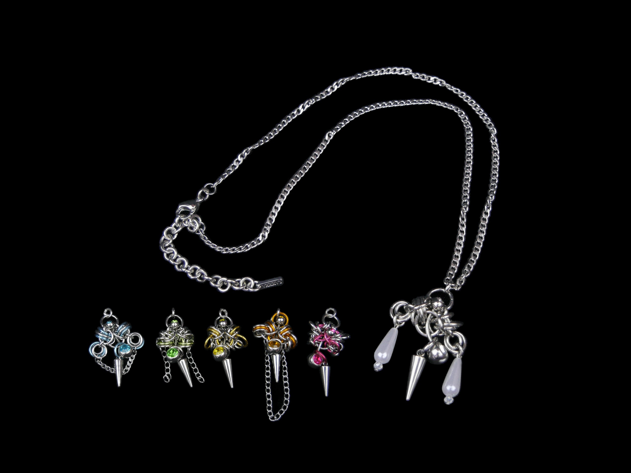 Special Crystal Spike Necklace – VXXXVY