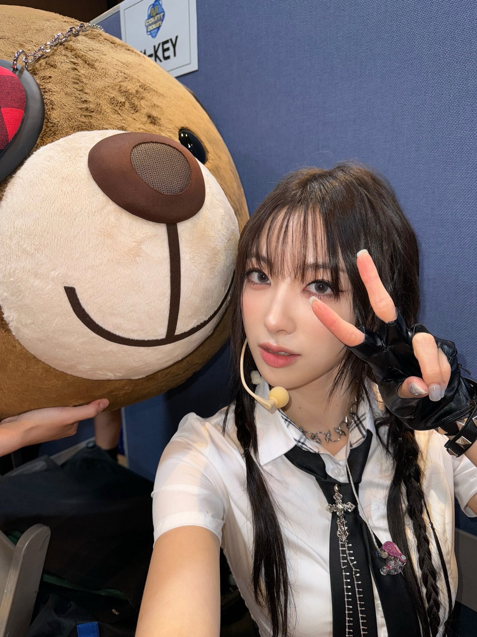 Spikey Circular Barbell Choker