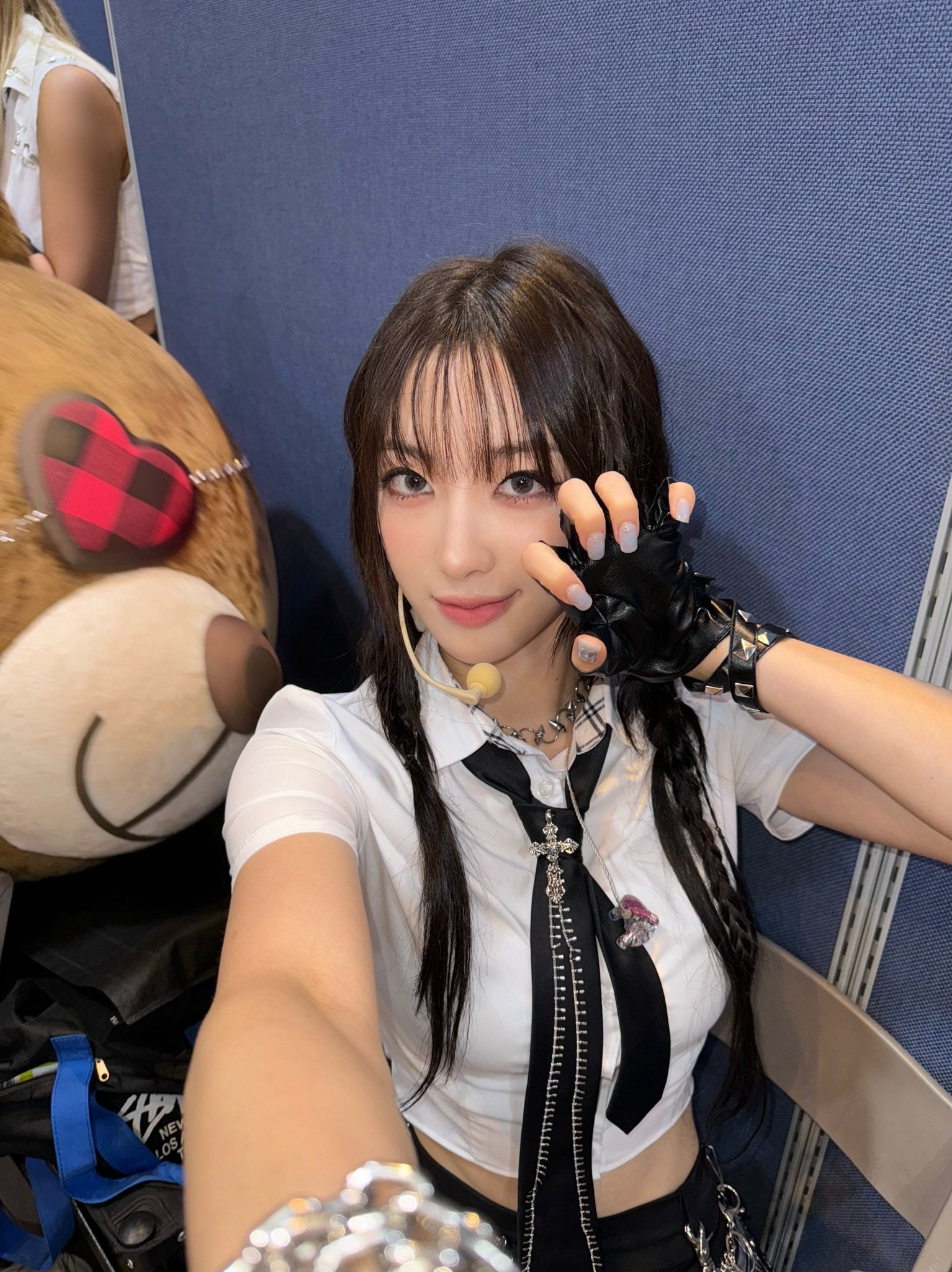 Spikey Circular Barbell Choker