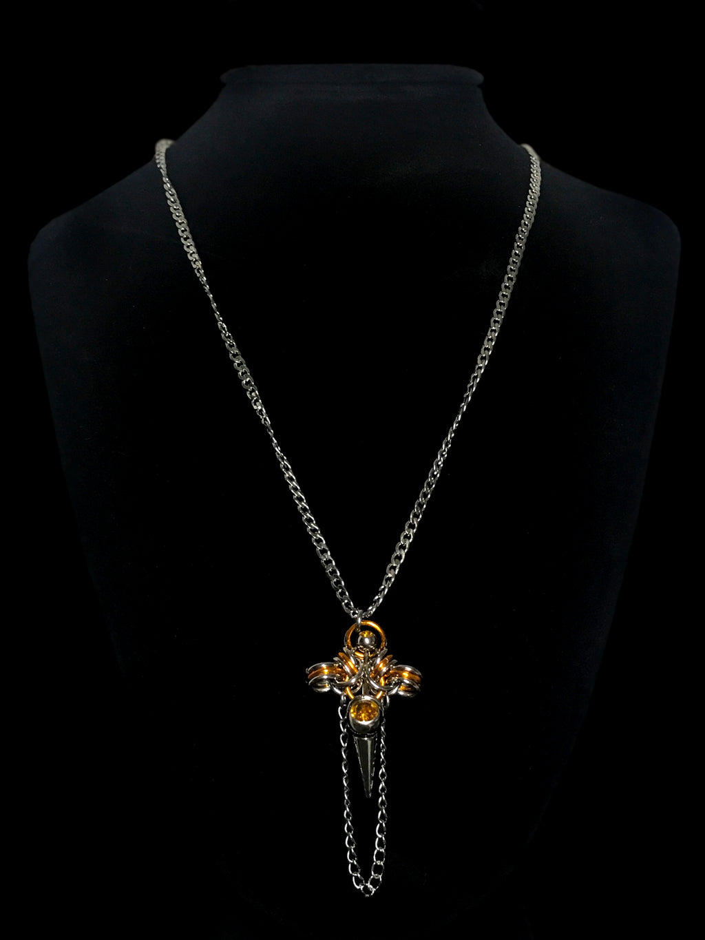 Special Crystal Spike Necklace