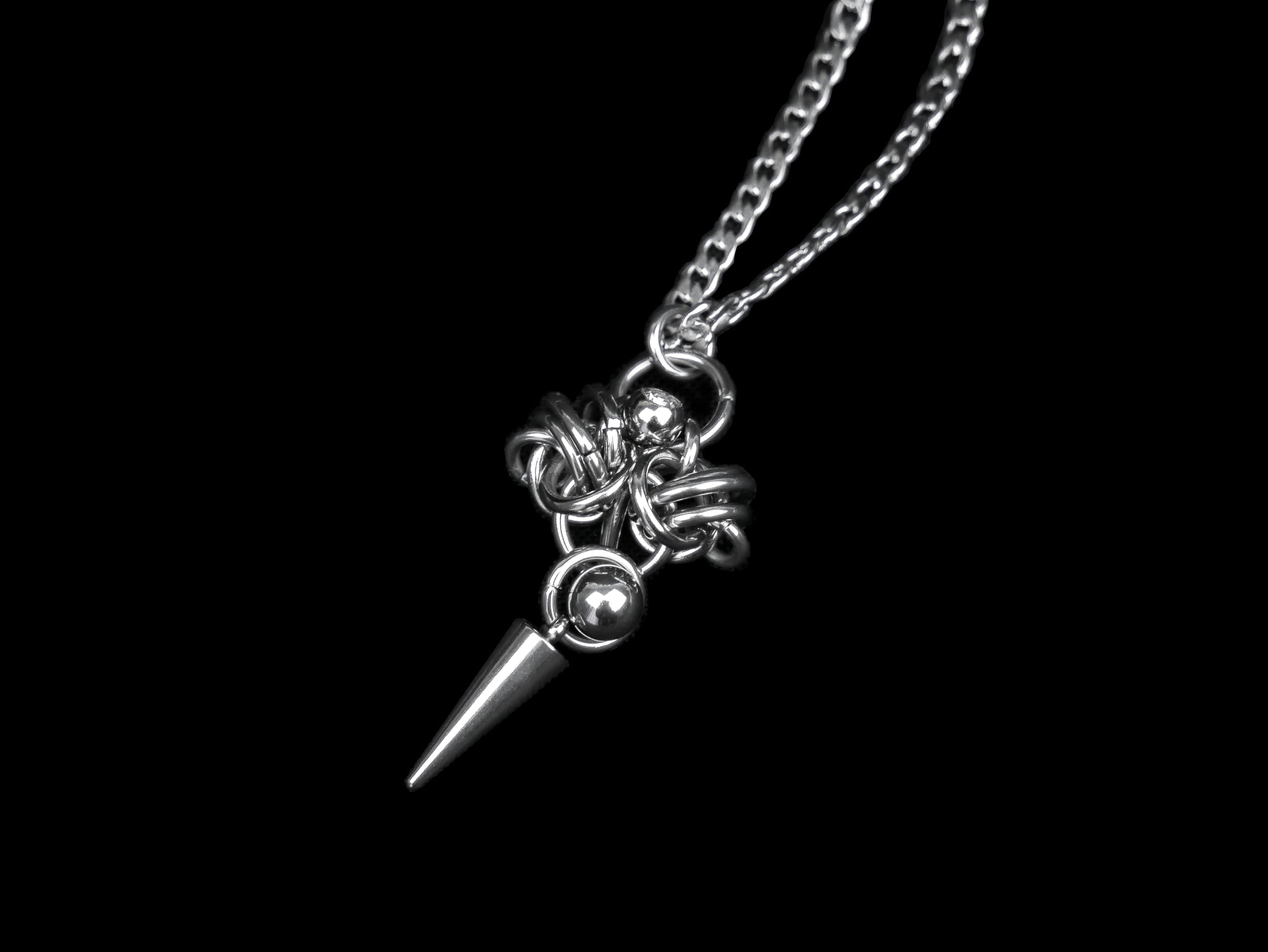 Crystal Spike Necklace