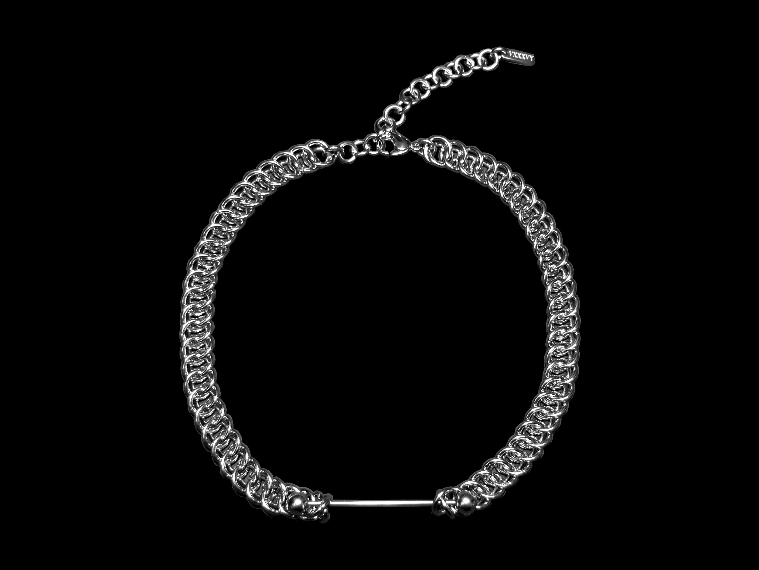 Barbell Armor Necklace