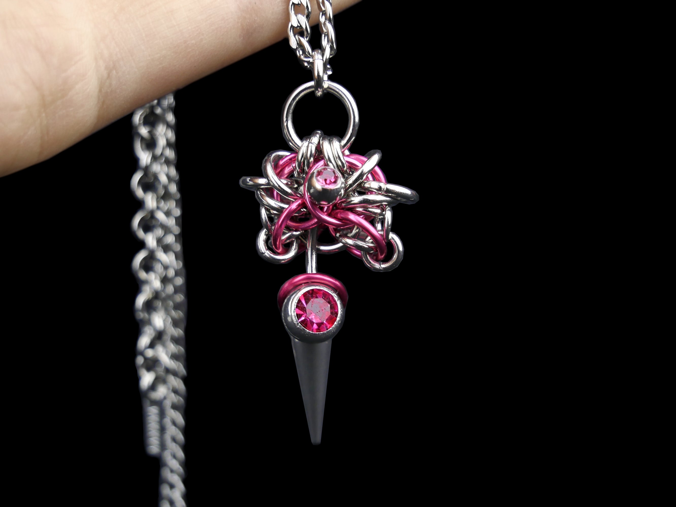 Special Crystal Spike Necklace