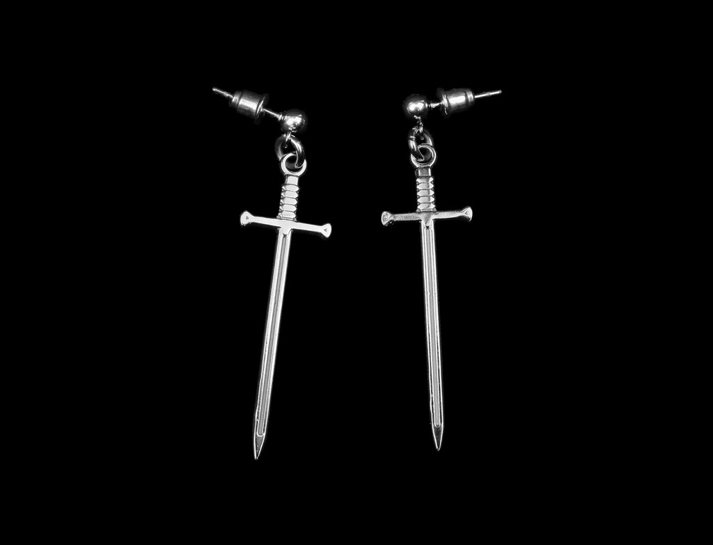Sword Earrings