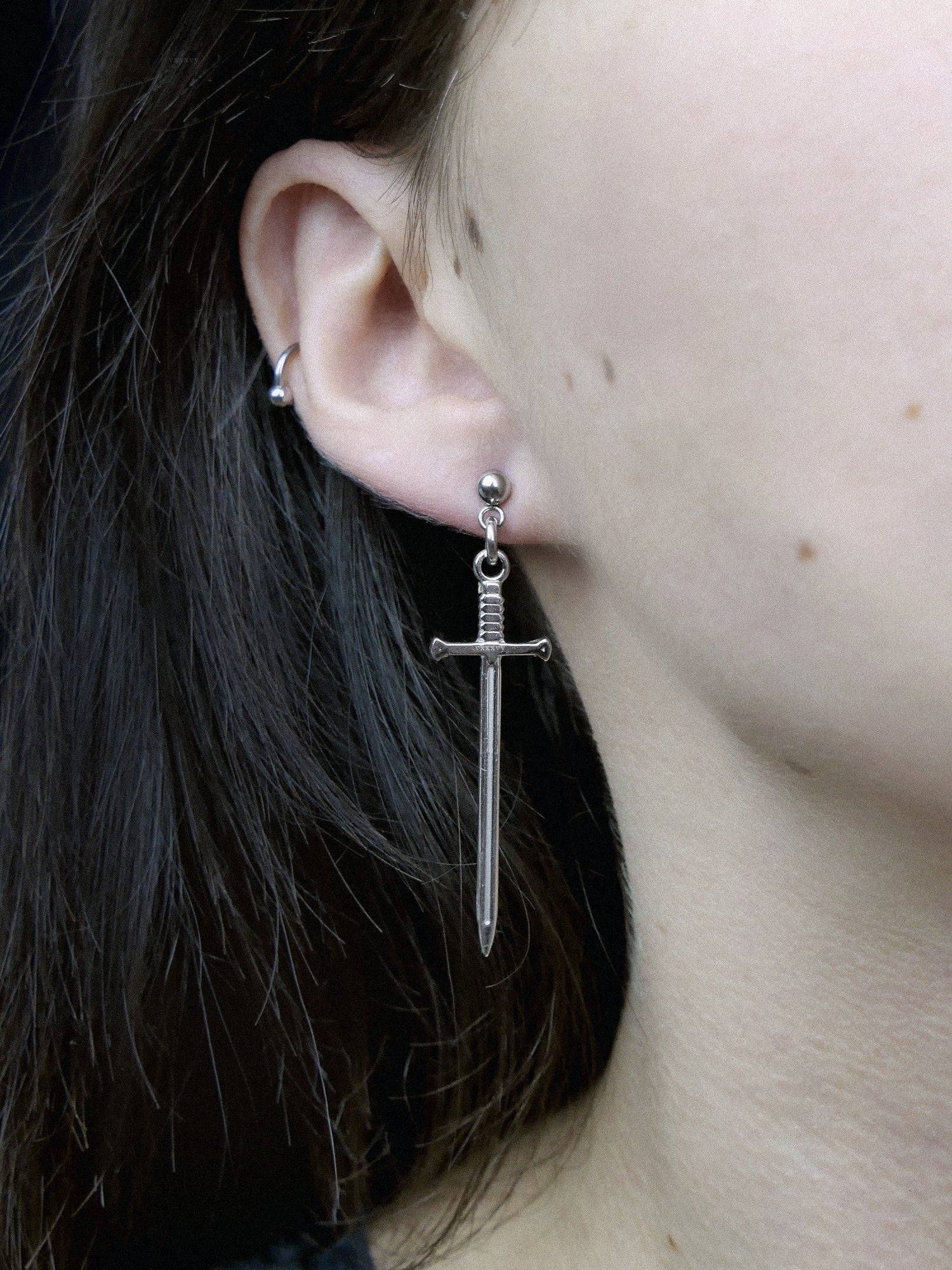 Sword Earrings