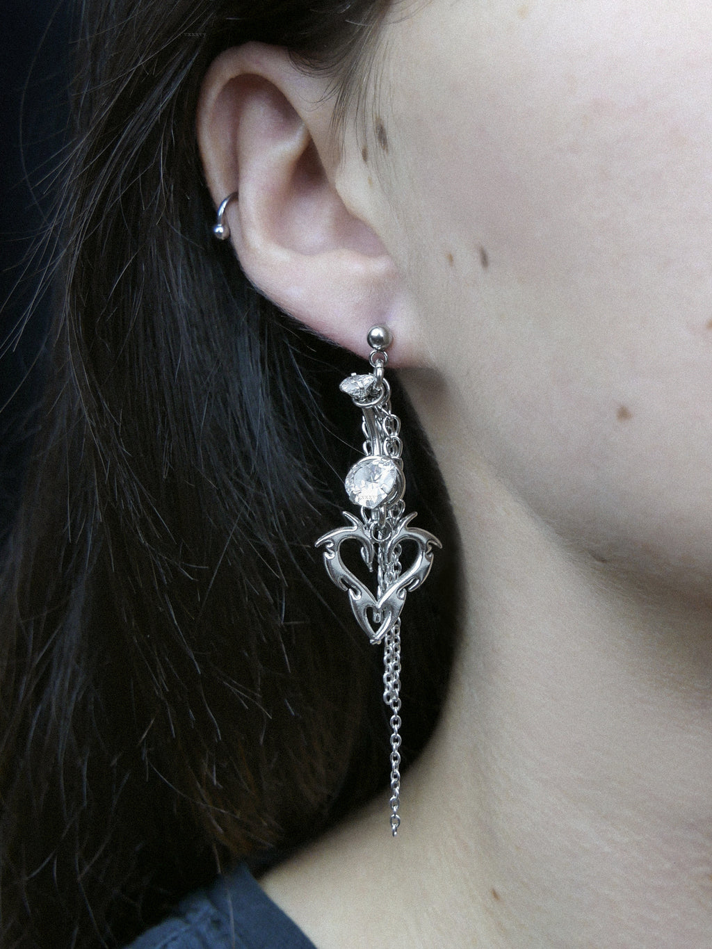 Crystal Heartbreaker Earrings
