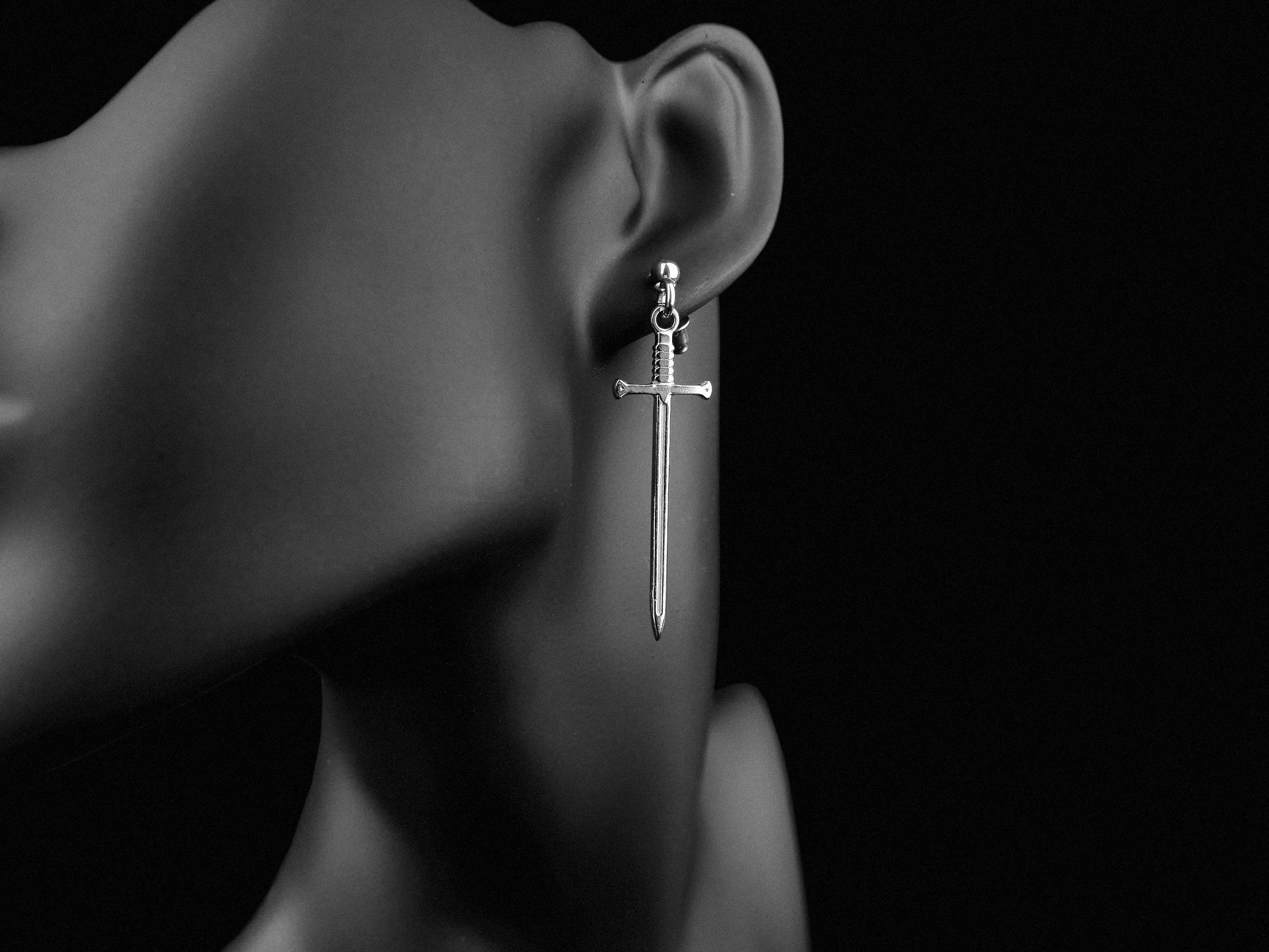 Sword Earrings