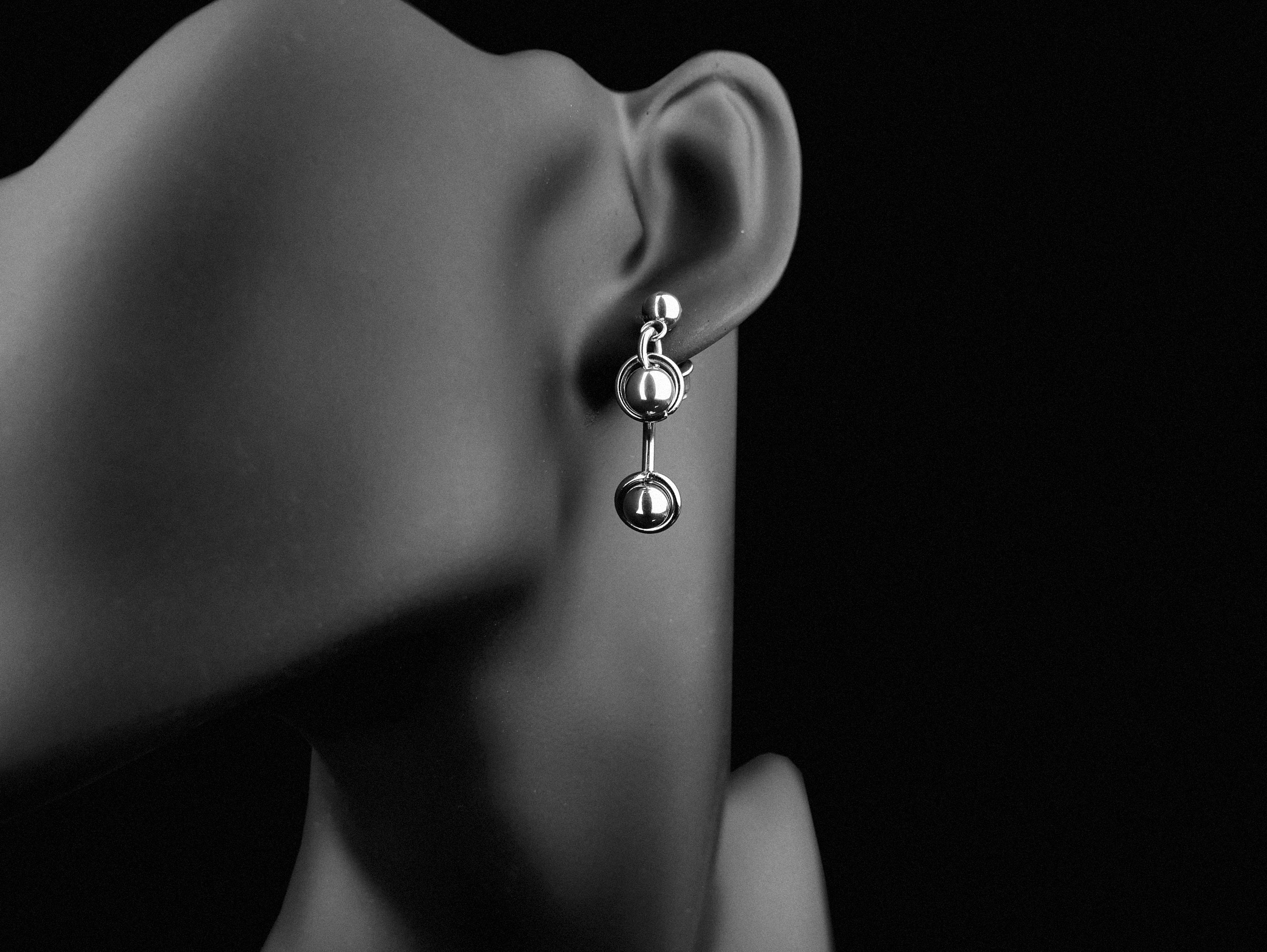 Spike Drop Earrings Version 3