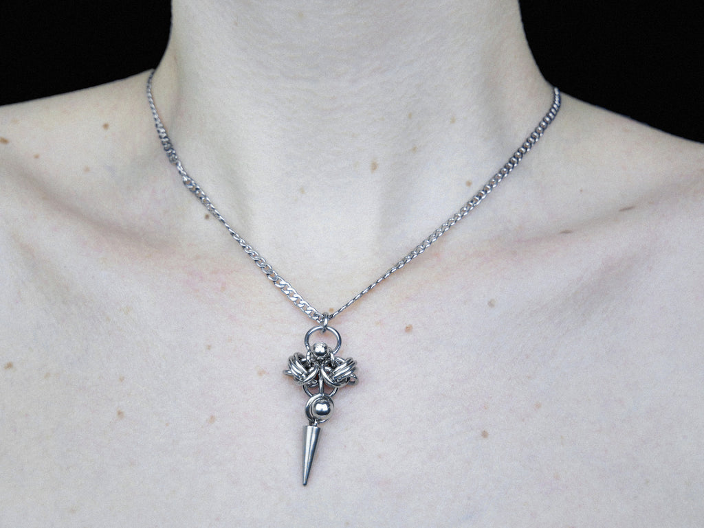 Crystal Spike Necklace