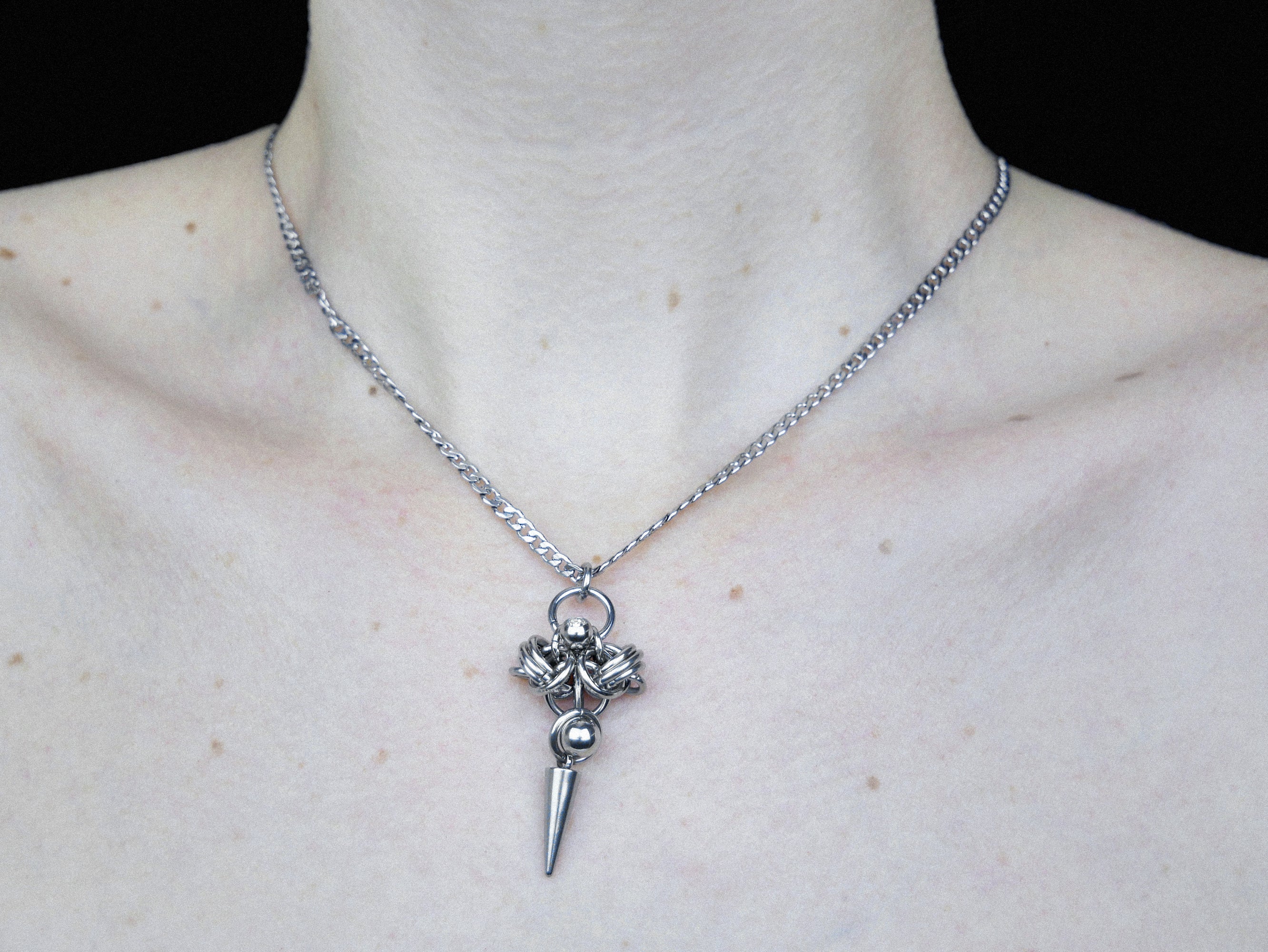 Crystal Spike Necklace