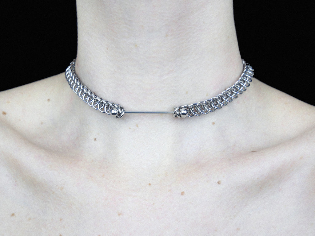 Barbell Armor Necklace