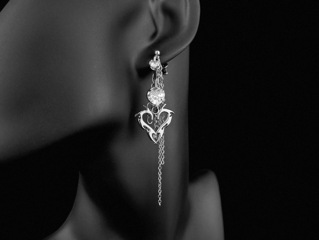 Crystal Heartbreaker Earrings