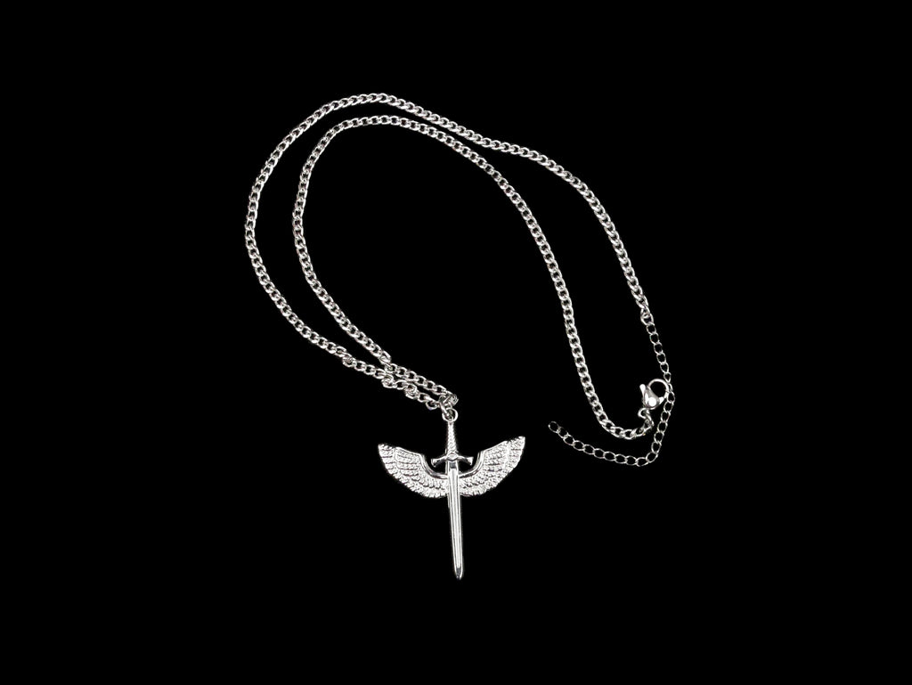 Winged Sword Necklace