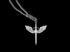 Winged Sword Necklace