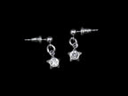 Crystal Star Earrings