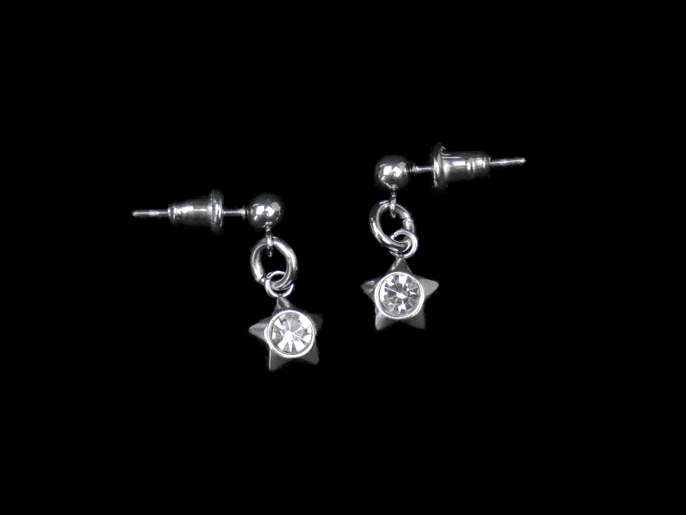 Crystal Star Earrings