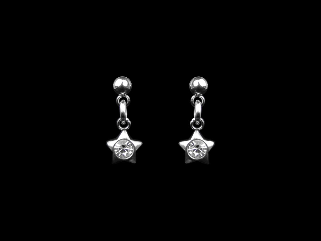 Crystal Star Earrings