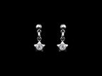Crystal Star Earrings