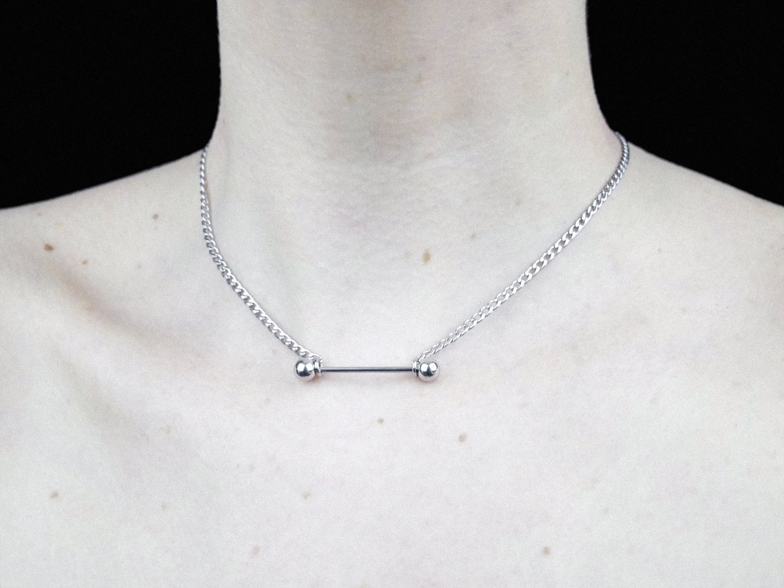 Barbell Necklace