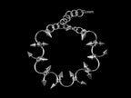 Spikey Circular Barbell Bracelet