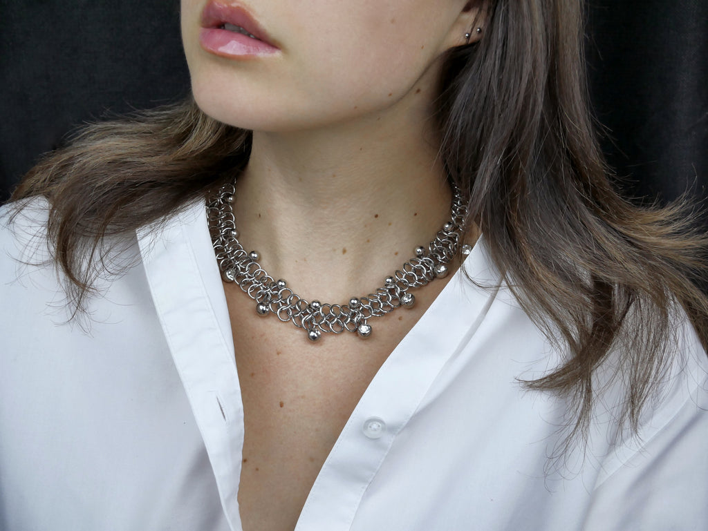 Crystal Tiara Necklace