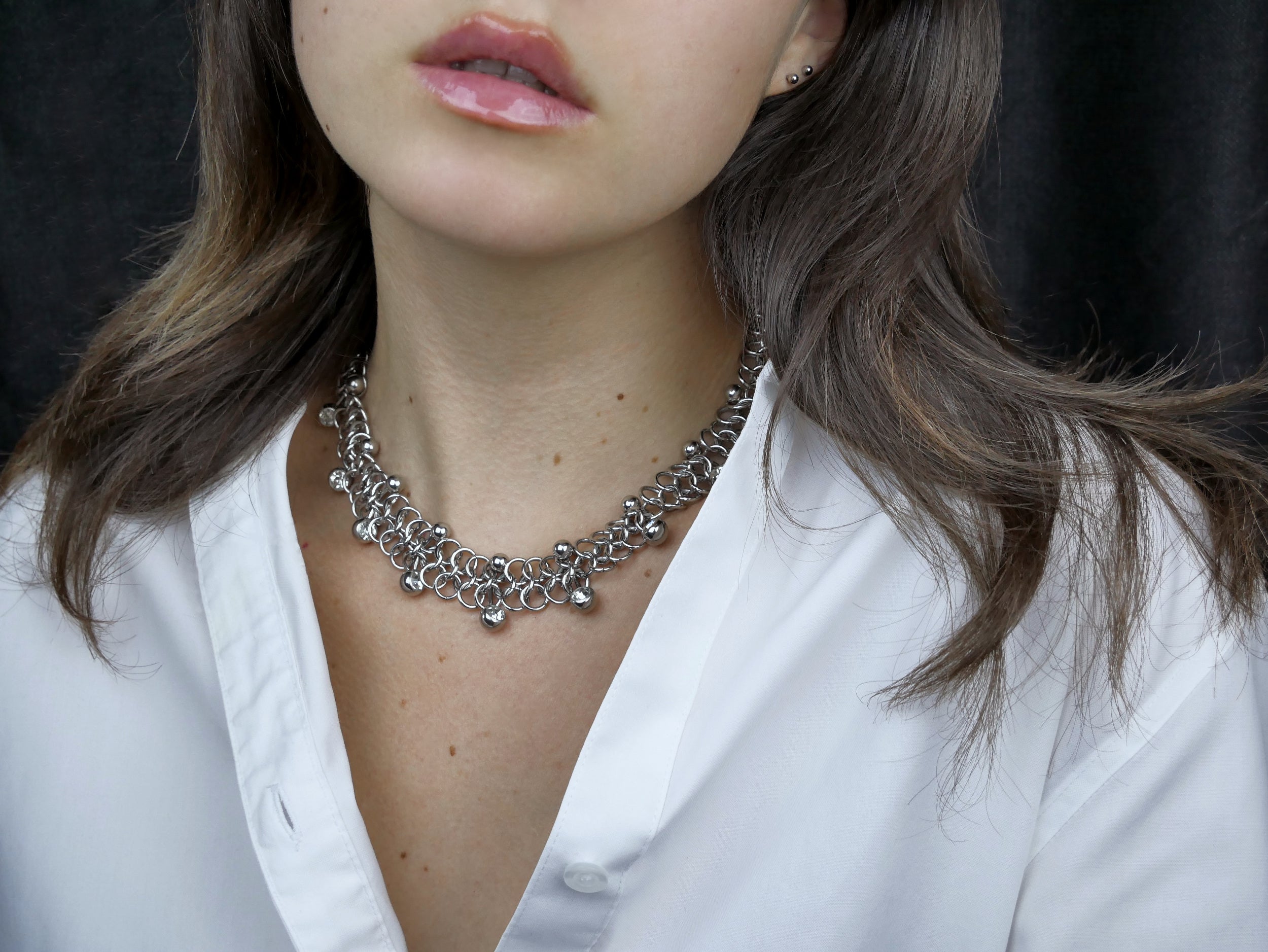 Crystal Tiara Necklace