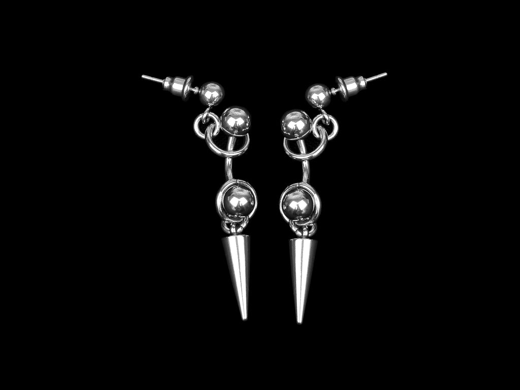 Spike Drop Earrings Version 2